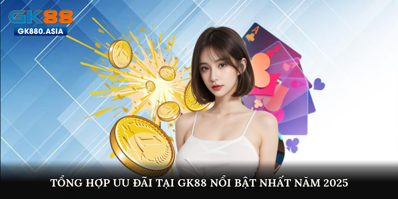Tổng hợp ưu đãi tại GK88 nổi bật nhất năm 2025